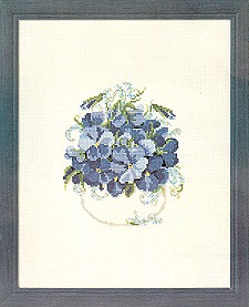 Violet Bouquet Chart Pack